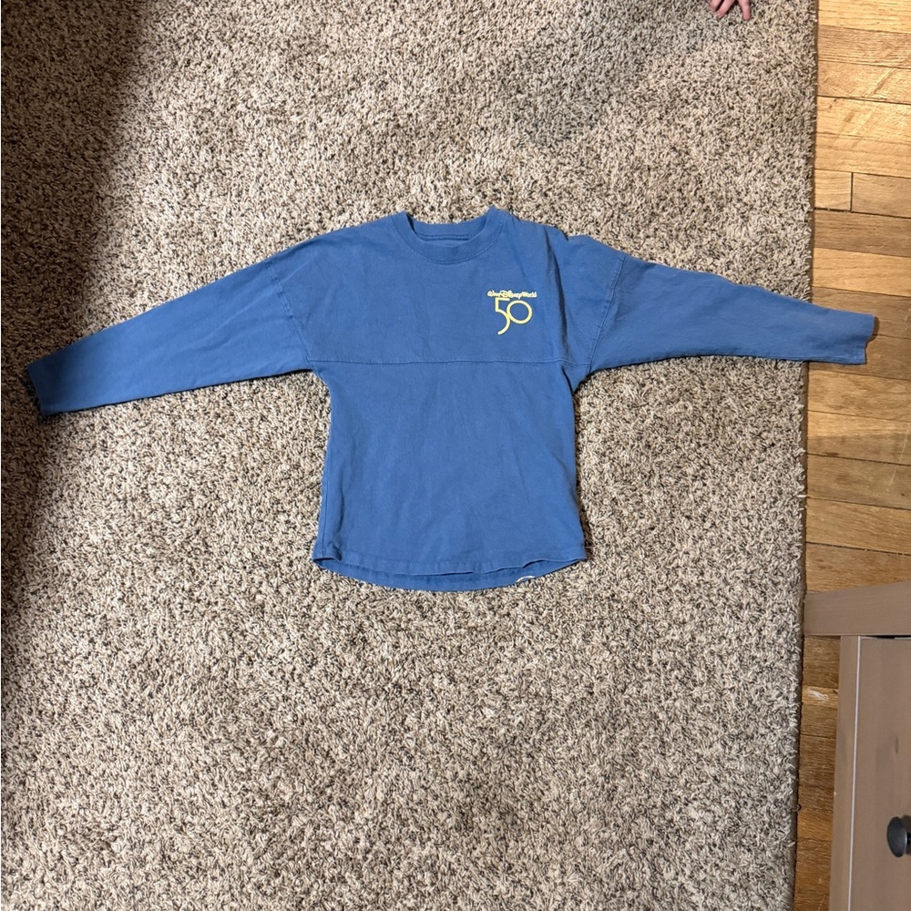 Disney Blue Long Sleeve Kids Tee